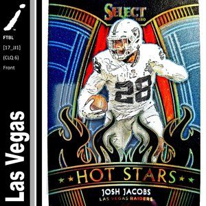 Las Vegas Raiders (Josh Jacobs) - FTBL [17_JJ1]